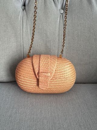 Bolso Hoss Intropia Clutch de Paja