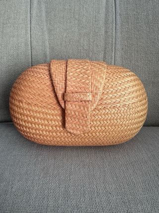 Bolso Hoss Intropia Clutch de Paja