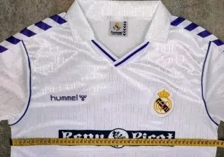 Camiseta Butragueño Real Madrid 1989-1990