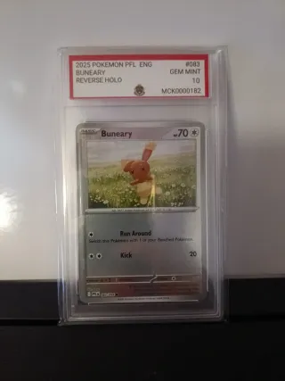Carta Pokémon Buneary Reverse Holo 083/094