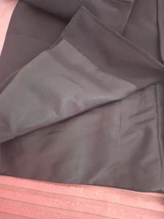 Chaqueta de vestir hombre negra