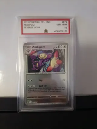 Carta Pokémon Ambipom Reverse Holo #079