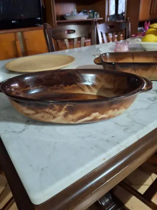 2 Pirofile in porcellana