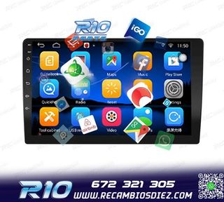 RADIO 9" GPS ANDROID 13 QUAD CORE 64GB ROM