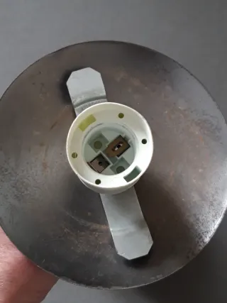 Lámpara Techo Ikea Fado Blanca