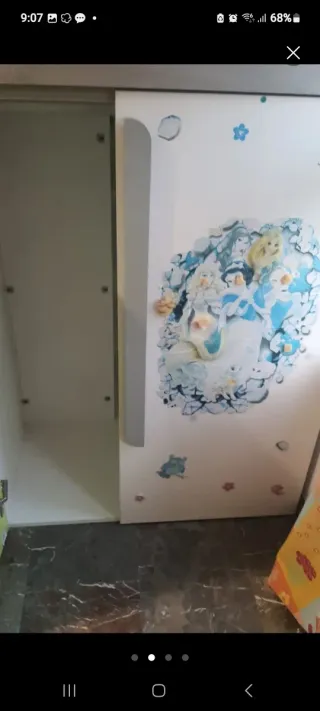 Cama tren doble con armario en VALENCIA capital.