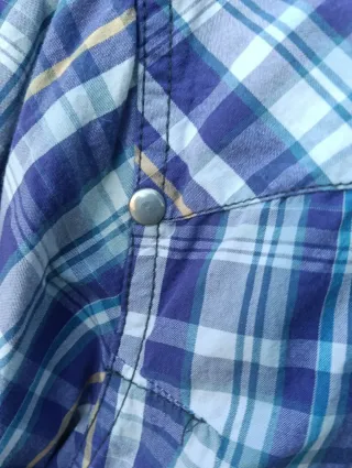 Camisa a cuadros Brave Soul Talla M