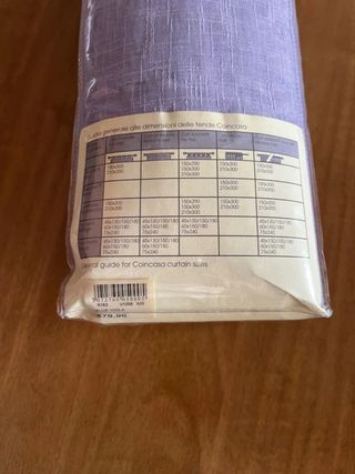 Coppia Tende Laccetti 150x280 cm