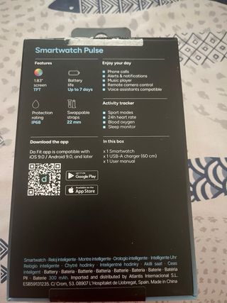 Smartwatch Rosa Nuevo