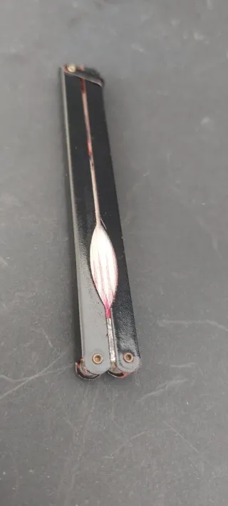 Abanico Pay-Pay con Mariposas