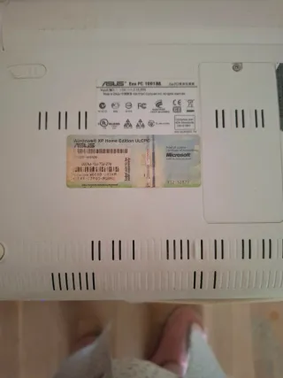 ASUS EeePC Windows XP Home Edition