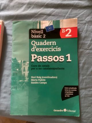 Cuaderno de ejercicio catalan basic 1