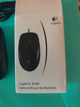 Ratón Logitech B100 USB Negro