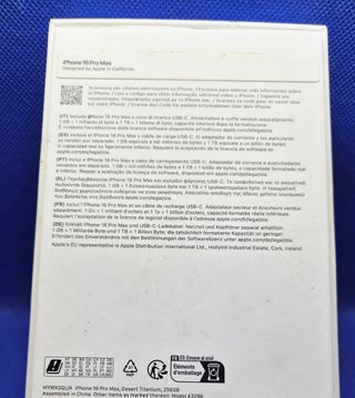 iPhone 16 Pro Max (Somos tienda-Con garantía)