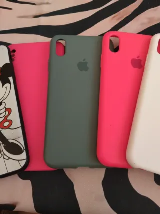 Lote 5 Carcasas iPhone XS MAX