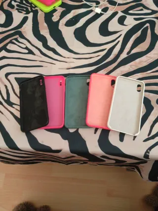 Lote 5 Carcasas iPhone XS MAX