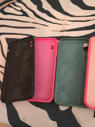 Lote 5 Carcasas iPhone XS MAX