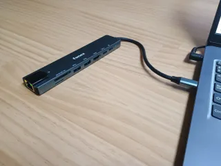 Hub USB-C Fonex HUB80TG 8 en 1