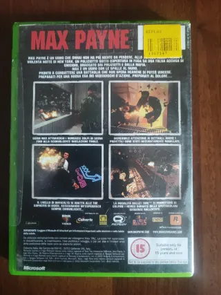 Max Payne Microsoft Xbox - Gioco FPS