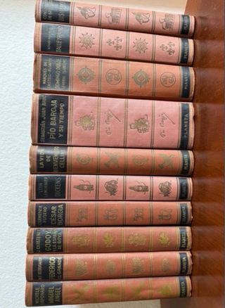 Colección planeta año 1963 10 tomos descatal...