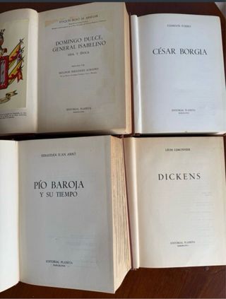 Colección planeta año 1963 10 tomos descatal...