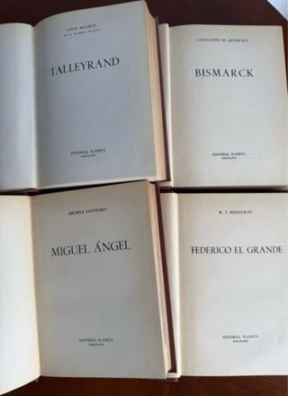 Colección planeta año 1963 10 tomos descatal...