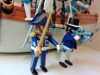 Marineros goleta playmobil
