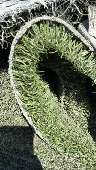 Césped artificial para exteriores