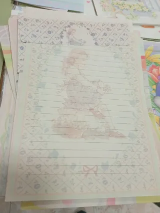 Lote Sobres y Cartas Perfumadas