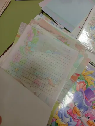 Lote Sobres y Cartas Perfumadas