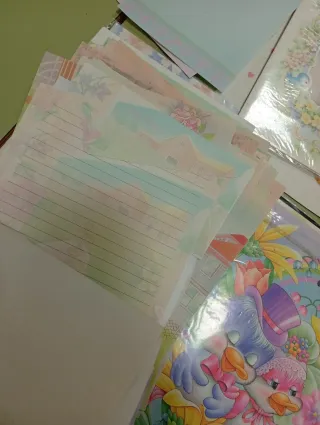 Lote Sobres y Cartas Perfumadas