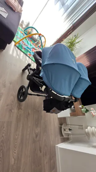 Bugaboo Donkey 2 Gemelar Azul