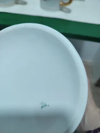 Jarras de porcelana con perros