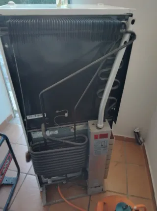 Nevera de gas casi nueva