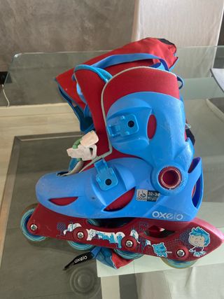 Patines en línea Oxelo Talla 32/34 + Bolsa