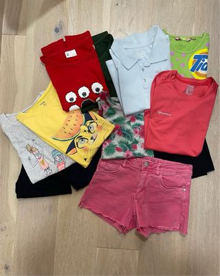 Lote 12 prendas verano niña 12 años