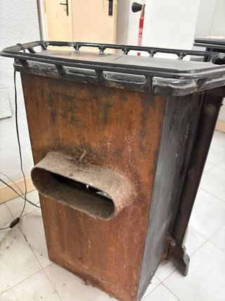 Estufa Hierro Fundido Negra