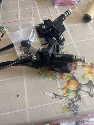 Manetas de freno para moto