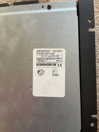 Etapa de Sonido Kenwood 350W KAC-629S