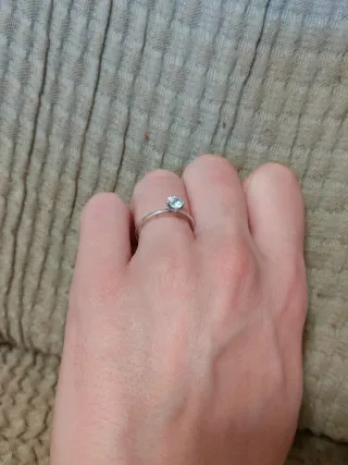 Anillo Pandora Corazón Plata
