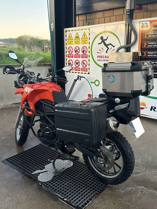 BMW F650 GS Twin Naranja 2010