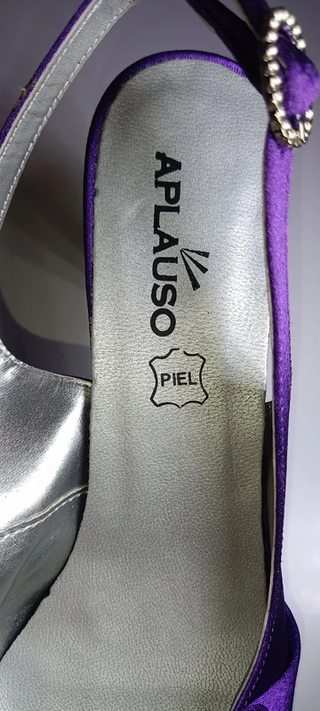Zapatos de fiesta morados Aplauso T38