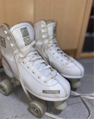 Patines 4 ruedas blancos talla 38
