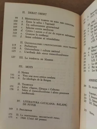 Llibre Literatura catalana: balanç de futur