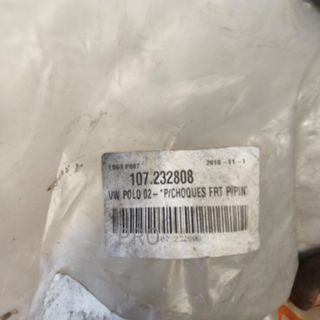 PARAGOLPES DELANTERO VOLKSWAGEN POLO NUEVO 107232808