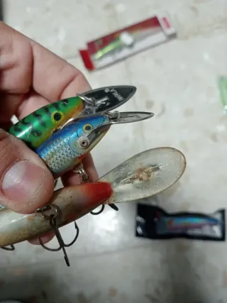 Lotes de señuelos de pesca Currican