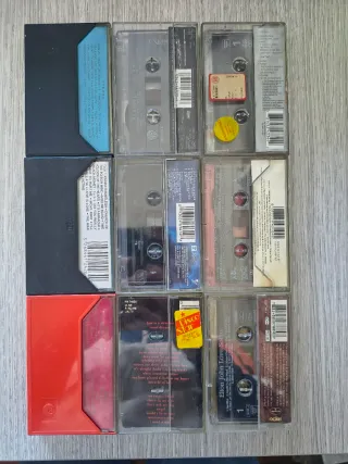 9 Musicassette Artisti Internazionali