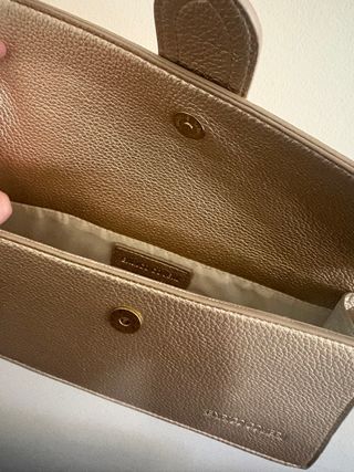 Borsa Coveri dorata a spalla