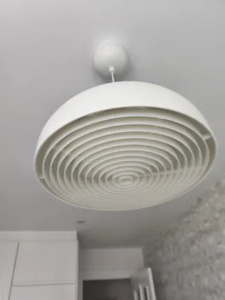 Lámpara colgante Ikea blanca moderna