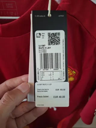 Camiseta Oficial Manchester United